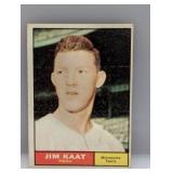 1961 Topps #63 Jim Kaat