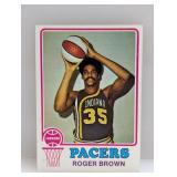 1973-74 Topps Basketball #231 Roger Brown Indiana