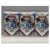 (3) 2024 Bowman Chrome Mega Box Packs