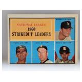 1961 Topps 1960 SO Ldrs Sandy Koufax Don Drysdale