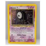 Pokemon 2001 Unown A Holo 14