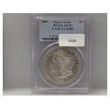 PCGS 1880 AU53 VAM 1A EDS Morgan $1