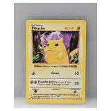 Pokemon 1999 Shadowless Pikachu