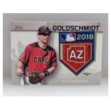 2018 Topps Comm Patch Paul Goldschmidt STP-PG