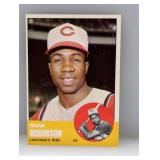 1963 Topps #400 Frank Robinson HOF Reds/Orioles