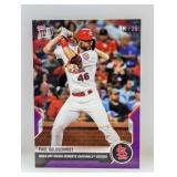 13/25 2021 Topps Now Paul Goldschmidt Purple #885