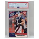 2010 Donruss Rated Rookie Rob Gronkowski 84 PSA 9