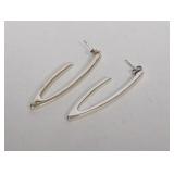 .925 Sterling Contemporary Earrings