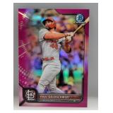 237/299 2022 Bowman Chrome Paul Goldschmidt Pink