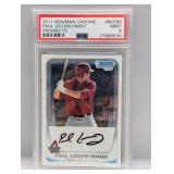 2011 Bowman Chrome Prosp Paul Goldschmidt PSA 9