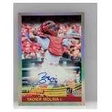 Yadier Molina 2018 Donruss Auto #84S-YM