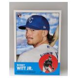 2022 Topps Heritage Bobby Witt Jr RC 89