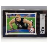 2011 Topps JJ Watt RC #331 SGC 9.5