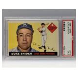 1955 Topps PSA 5 #210 Duke Snider HOF Dodgers