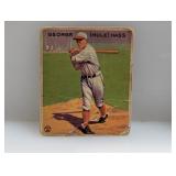 1933 Goudey Baseball George Mule Hass #219 Creases