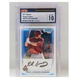 2011 Bowman Chrome Prosp Paul Goldschmidt CSG 10