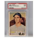 1957 Topps PSA 5 286 Bobby Richardson Tough Series