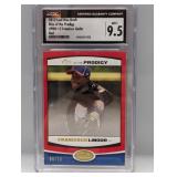 9/10 2012 Leaf Rize Draft Lindor Red PRO-12 CGC9.5