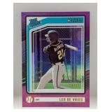 2024 Donruss Rated RC 98/99 Purple Leo De Vries