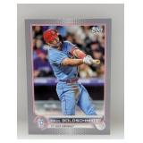 1/1 2022 Topps Mini Paul Goldschmidt Gray #535