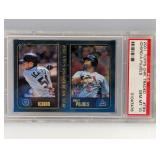 2001 Topps Chrome Ichiro Albert Pujols RC PSA 10