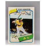 1980 Topps #482 Ricky Henderson RC HOF