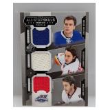 2015 UD 3X Relic Gaudreau Hoffman & Drouin