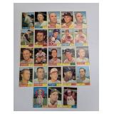 1961 Topps Baseball 24 Cards 23 Different