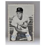 1969 Topps Deckle edge #13 Mel Stottlemeyer CREASE