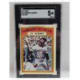 1972 Topps #310 Roberto Clemente In Action SGC 5