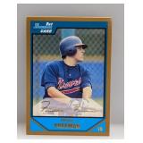 2007 Bowman (Gold) Freddie Freeman Rookie #BDPP12