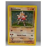 1999 Pokemon Hitmonchan Holo #7 Scratches