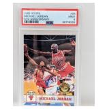 1993 NBA Hoops 5th Anniv SP Michael Jordan PSA 9