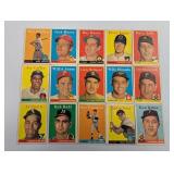 1958 Topps Baseball (15 Different - #172 - #188)