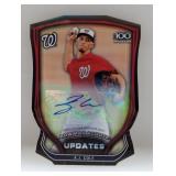 2015 Bowman Chrome Top 100 Updates AJ Cole Auto