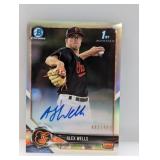 492/499 2018 Bowman Ch Prosp Alex Wells Auto Ref