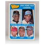 1965 Topps 1964 Nl HR Leaders 4 Willie Mays, Etc