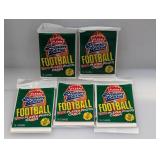 5 Packs 1990 Fleer Premiere Edition Football