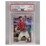 2020 Bowman Draft Reid Detmers Chrome Ref PSA 10