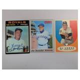 61/70/71 Topps Lot Of 3 Diff Manager Cards