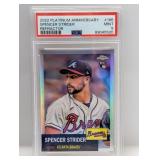 2022 Topps Ch Plat An Spencer Strider RC Ref PSA 9