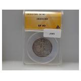 ANACS 1933-S EF40 Walker Half $1