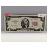 1963 Red Seal $2 US Note