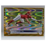 2022 Topps Chrome Bichette Gold 1/50 Ray Wave Ref