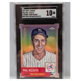 /75 2022 Topps Ch Plat Rizzuto Rose Gold Ref SGC10