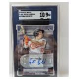 2024 Topps Tribute Auto 58/199 Kjerstad RC SGC 9