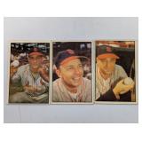 1953 Bowman Color 3 Diff Cardinals 1 of 9 PSB