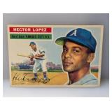 1956 Topps Hector Lopez 16 ROOKIE CARD