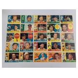 1960 Topps Baseball (25 Different - #30 - #357)