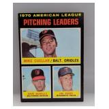 1971 Topps 1970 AL PITCHING LEADERS 69